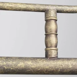 Rustikale Hängeleuchte Country Bronze Antik