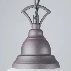 Rustikale Pendelleuchte Country rostfarbig