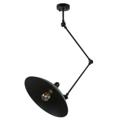Schwarze Deckenlampe Wohnzimmer Leuchte Decke