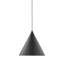 Schwarze Pendelleuchte Metall E27 Ø 32 cm H: max. 165 cm