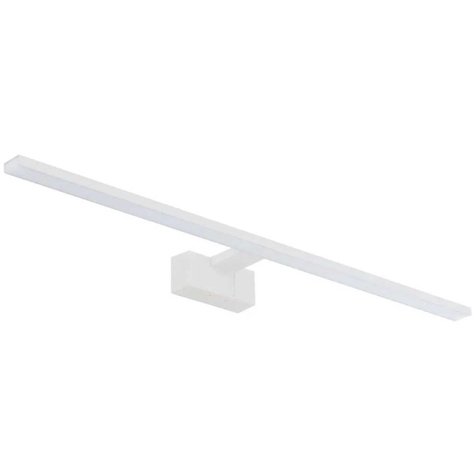 Spiegelleuchte LED Weiß IP44 3000 K 1100 lm Aluminium