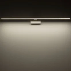 Spiegelleuchte LED Weiß IP44 3000 K 1100 lm Aluminium