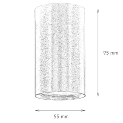 Spot EYE Messing 95mm Wohnzimmer Lampe Leuchte