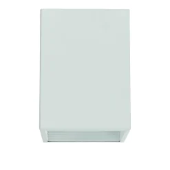 Spot Lampe Aufputz Weiß GU10 Metall 12,5 cm hoch