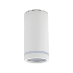 Spot Lampe Decke Metall GU10 Ø 5,5 cm H: 11 cm Aufputz Weiß