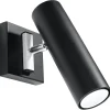 Spot Lampe Schwarz Metall praktisch GU10 verstellbar