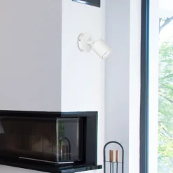 Spot Lampe Wand Weiß klein verstellbar GU10