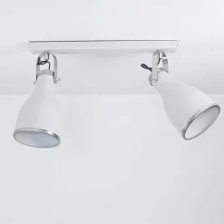 Spotstrahler BJORN GREY in Grau 2-flmg