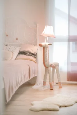 Stehlampe Rosa Weiß Einhorn 120 cm Schlafzimmer Kinder