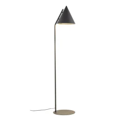 Stehlampe Schwarz Metall 145 cm klein E27 Retro CODY