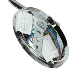 Stilvolle Badleuchte mit LED IP44 Riffelglas COSTILLA