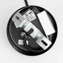 Stilvolle Pendelleuchte Schwarz Kupfer Ø37cm TRURO