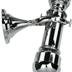 Stilvolle Wandlampe GRETA Chrom Jugendstil Bad Flur