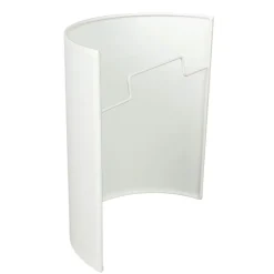 Stoff Wandlampe mit Kabel Schalter Weiß ALICE