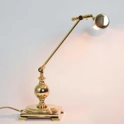 Tischlampe 24K Gold aus Messing Premium