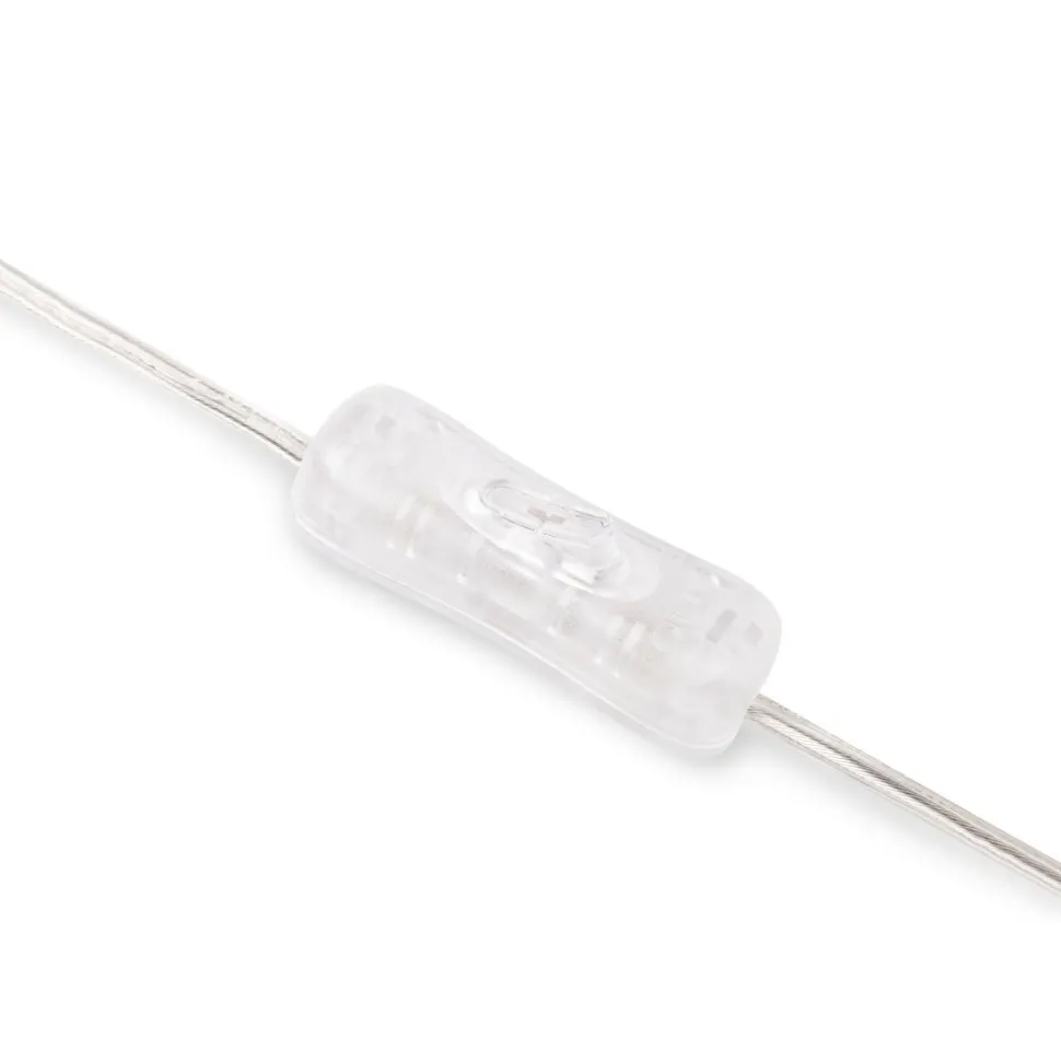 Tischlampe Keramik Glas Ø 30 cm 42,5 cm hoch Weiß E14