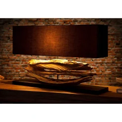 Tischlampe Treibholz Modern kunstvoll individuell