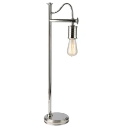 Tischleuchte COLGAR Messing H:69cm Industrie Lampe