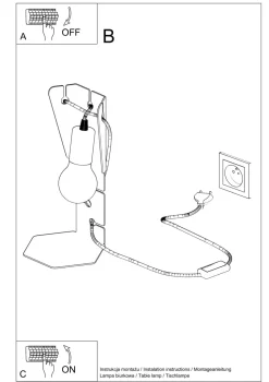 Tischleuchte Metall Schwarz 31 cm klein dekorativ E27