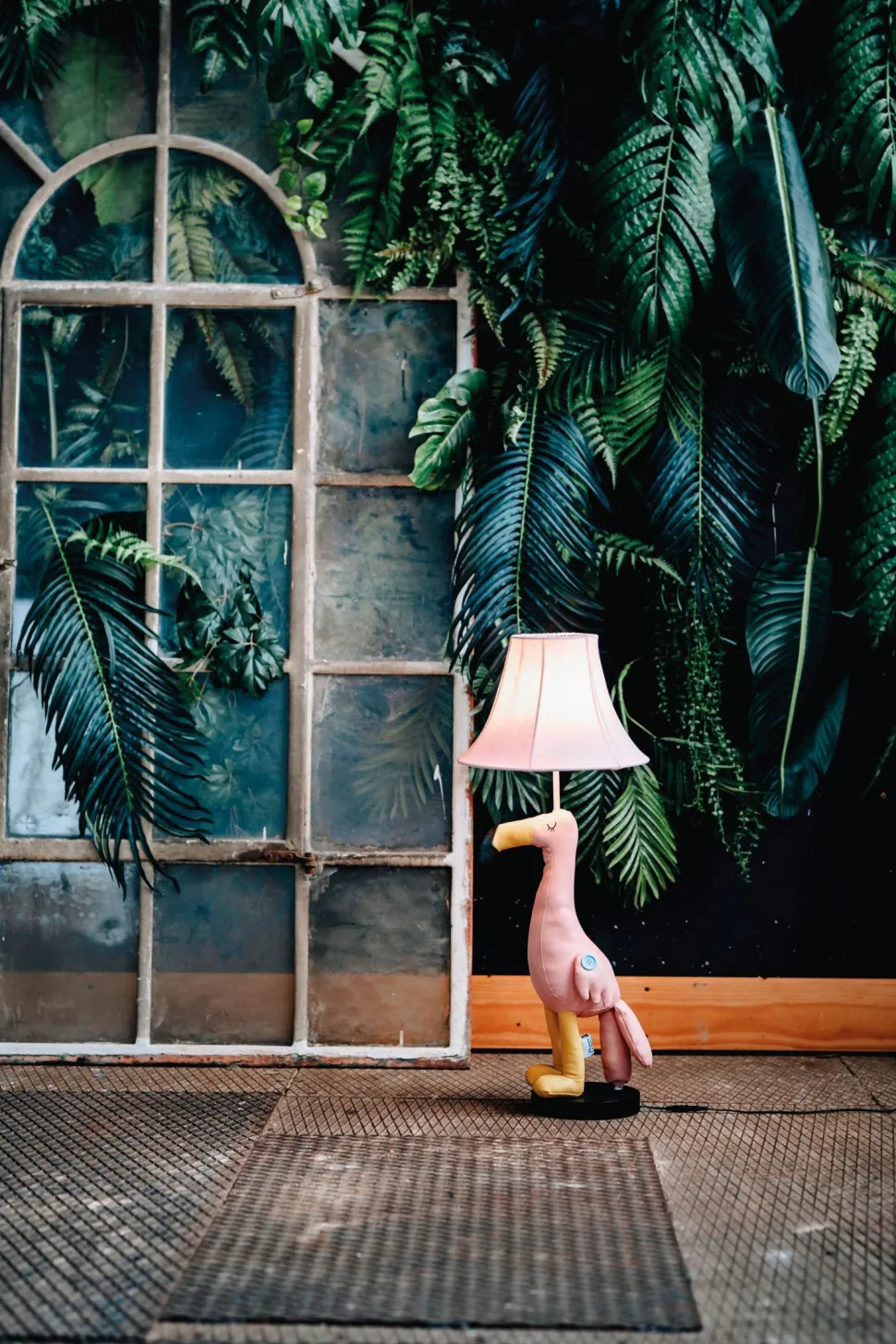 Tischleuchte Rosa Flamingo 77,5 cm Wohnzimmer Kinder