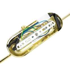 Verstellbare Badezimmerleuchte Wand in Gold GRANDO