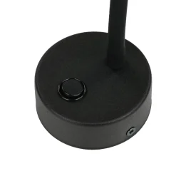 Verstellbare Wandlampe Schwarz Gold Metall E27