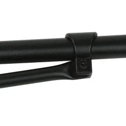 Vintage Wandlampe innen groß T:73cm Schwarz Aluminium