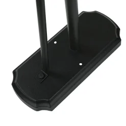 Vintage Wandlampe innen groß T:73cm Schwarz Aluminium