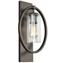 Vintage Wandleuchte STRALING Bronze B:46cm Lampe