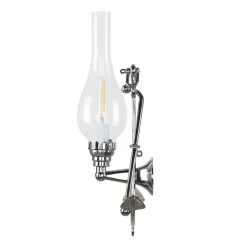 Wandlampe ANCORA Chrom Messing Maritim Badezimmer