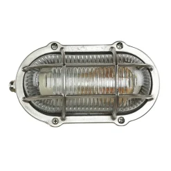 Wandlampe Außen Nickel Echt-Messing Haus Terrasse