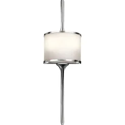 Wandlampe Bad in Chrom IP44 Leuchte ARYA B:17cm