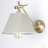 Wandlampe Bronze Hell aus Echt-Messing Snodo