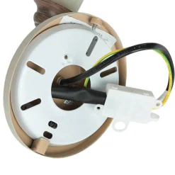 Wandlampe CANDELA 8 Holz Shabby Weiß Kerze Lampe