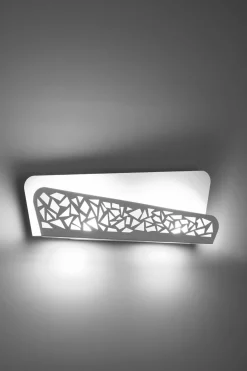 Wandlampe indirekt Weiß Modern 2x G9 THURO