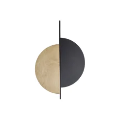 Wandlampe innen Holz Metall H: 80 cm groß für 2x GX53