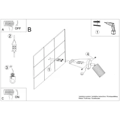 Wandlampe klein B: 8 cm Rot schwenkbar aus Aluminium GU10