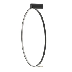 Wandlampe LED Schwarz 3000 K 660 lm Ø 60 cm Ring
