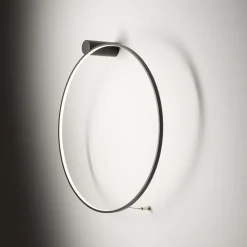 Wandlampe LED Schwarz 3000 K 660 lm Ø 60 cm Ring