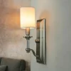 Wandlampe LUANA in Nickel B:11cm Design Lampe