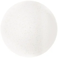 Wandlampe rund D: 70 cm groß mit Schalter Weiß E14