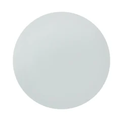 Wandlampe rund Metall Ø 30 cm flach Weiß G9 Modern