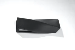 Wandlampe Schwarz Keramik Glas 42 cm Up Down indirekt