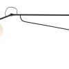 Wandlampe Schwarz T:81 cm GU10 für Steckdose flexibel