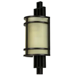 Wandlampe SHOJI Bronze Vintage Leuchte Wohnzimmer