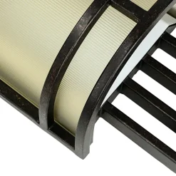 Wandlampe SHOJI Bronze Vintage Leuchte Wohnzimmer