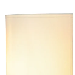 Wandleuchte ALICE in Weiß Stoff Schirm modern