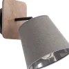 Wandleuchte AWINION in Grau