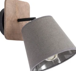 Wandleuchte AWINION in Grau