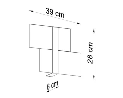 Wandleuchte Glas Metall Weiß 2x G9 blendarm dekorativ